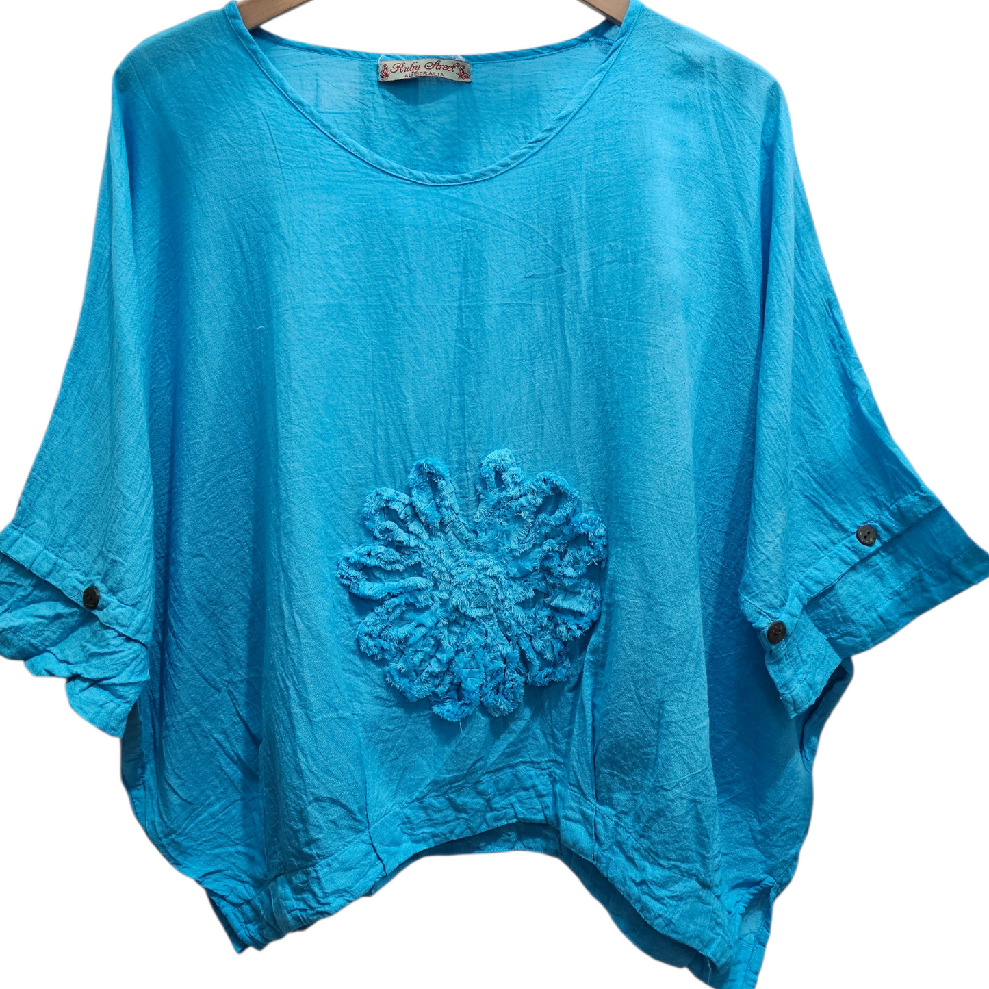 Scrappy Flower Crop Top