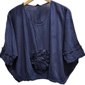 Scrappy Flower Crop Top