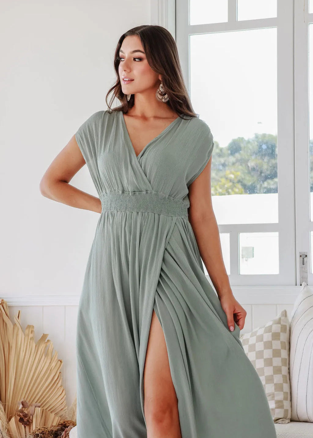 🌟SALE - Forrest Grecian Maxi Dress