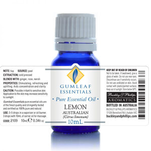 Organic Pure Essential Oil - Lemon
