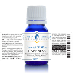 Pure Essential Oil Blend - Happiness 10mL