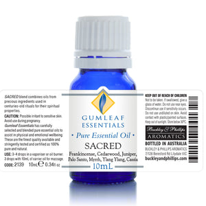 Pure Essential Oil Blend - Sacred 10mL