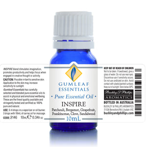 Pure Essential Oil Blend - Inspire 10mL