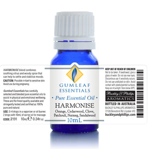 Pure Essential Oil Blend - Harmonise 10mL