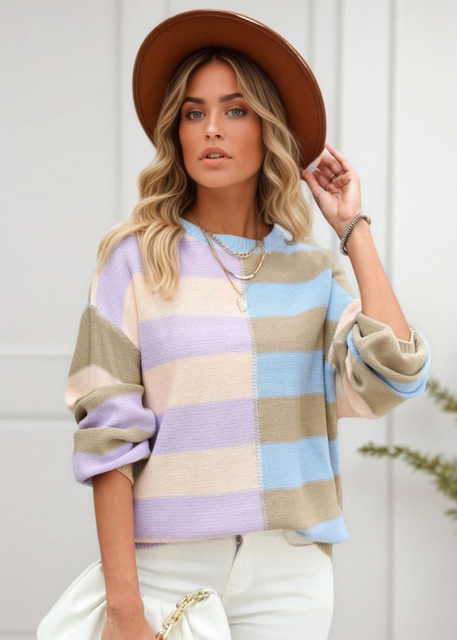 Round Neck Relaxed Fit Jumper