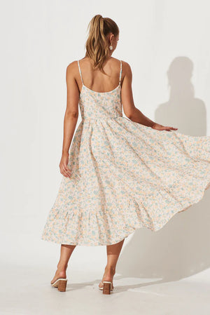 BROIDRE ANGLAISE STRAPPY SUNDRESS