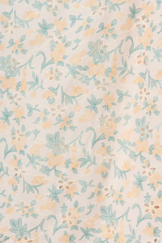 BROIDRE ANGLAISE STRAPPY SUNDRESS