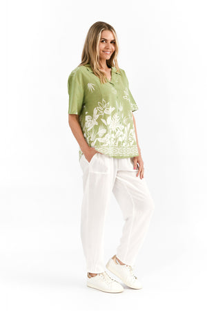 Top Collar - Tropical Border