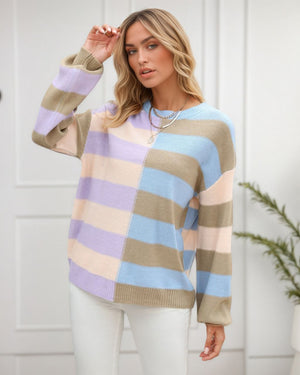 Round Neck Relaxed Fit Jumper