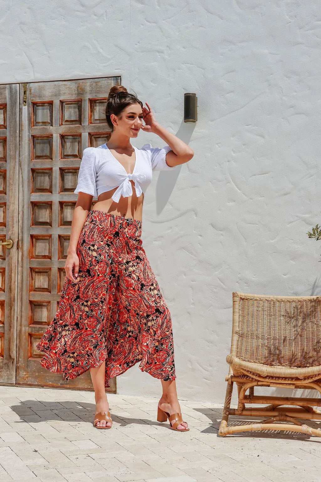 SPARK 3/4 FLARED PANTS