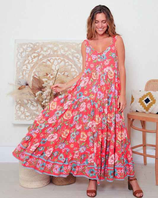 #Adalee Strappy Slip Maxi Dress