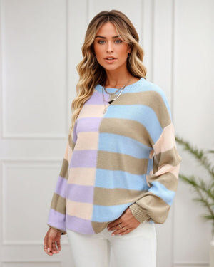 Round Neck Relaxed Fit Jumper