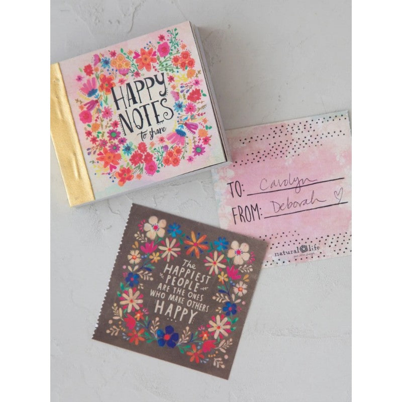Tiny Notebook - Happy Notes To Share