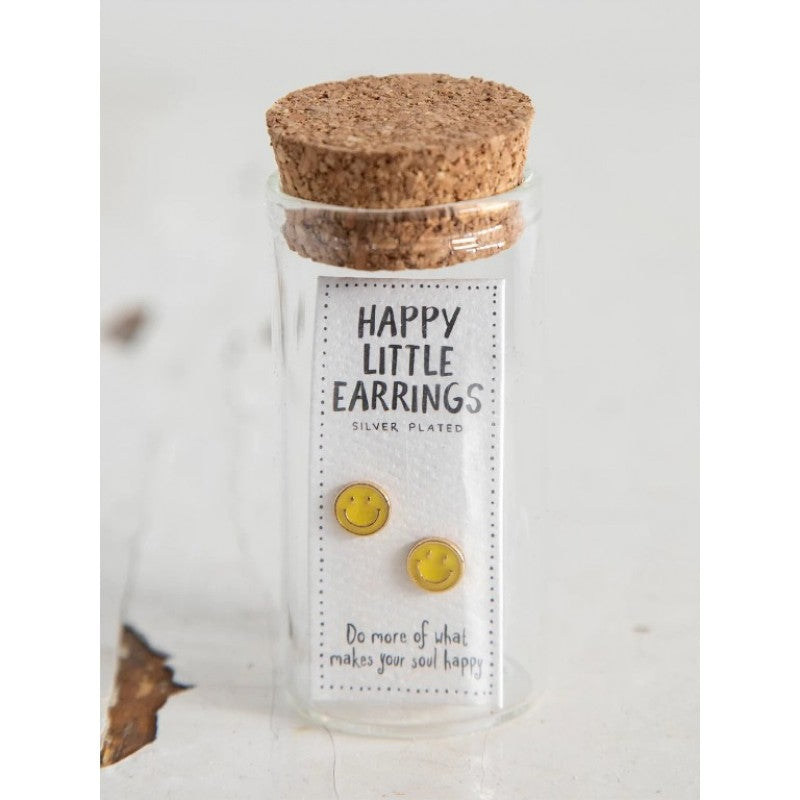 Happy Little Earrings - Smiley