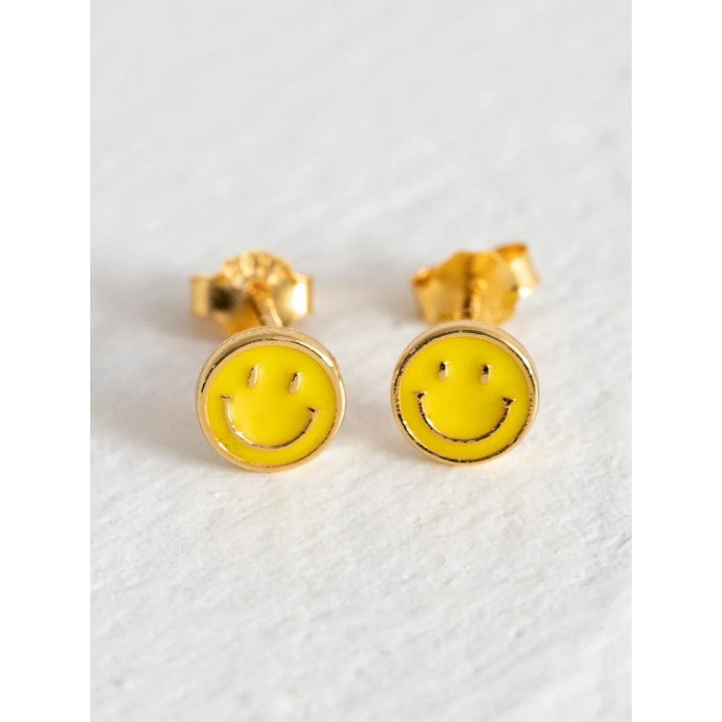 Happy Little Earrings - Smiley