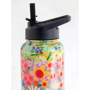 XL Water Bottle - Wildflower Border