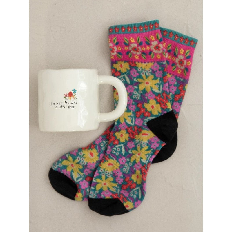 Mug & Sock Set - You Make The World A Better Place
