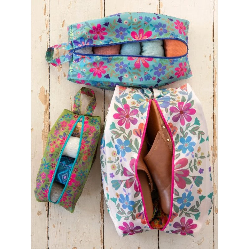 Pack & Go Bag Set Of 3 - Folk Flower