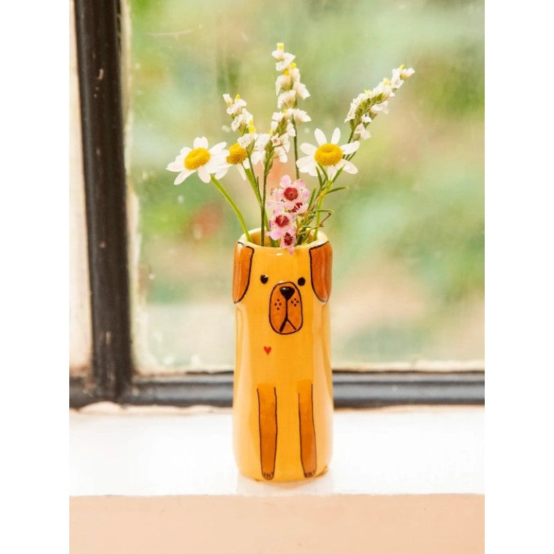 Cutest Little Bud Vase Dog