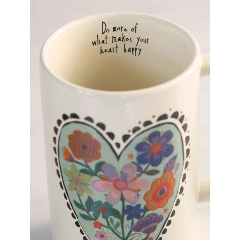 Latte Mug - Heart Happy