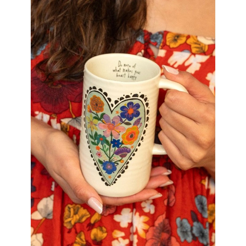 Latte Mug - Heart Happy