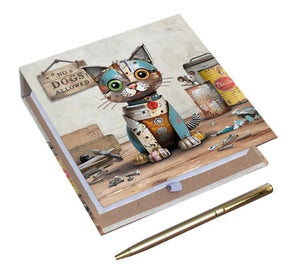 Bug Art Scrap Memo Pad & Pen