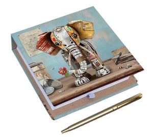 Bug Art Scrap Memo Pad & Pen