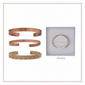 Equilibrium Magnetic Copper Bangle