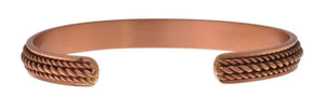 Equilibrium Magnetic Mens Copper Bangle
