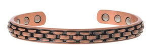 Equilibrium Magnetic Mens Copper Bangle