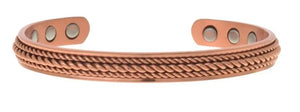 Equilibrium Magnetic Mens Copper Bangle