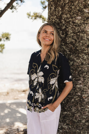 Top Collar - Seaside Navy