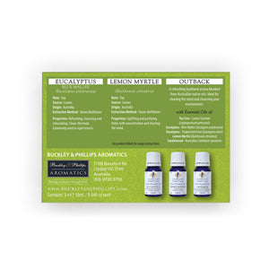 Essential Oil Box Set - Native Trio