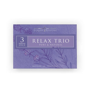 Essential Oil Box Set - Relax Trio