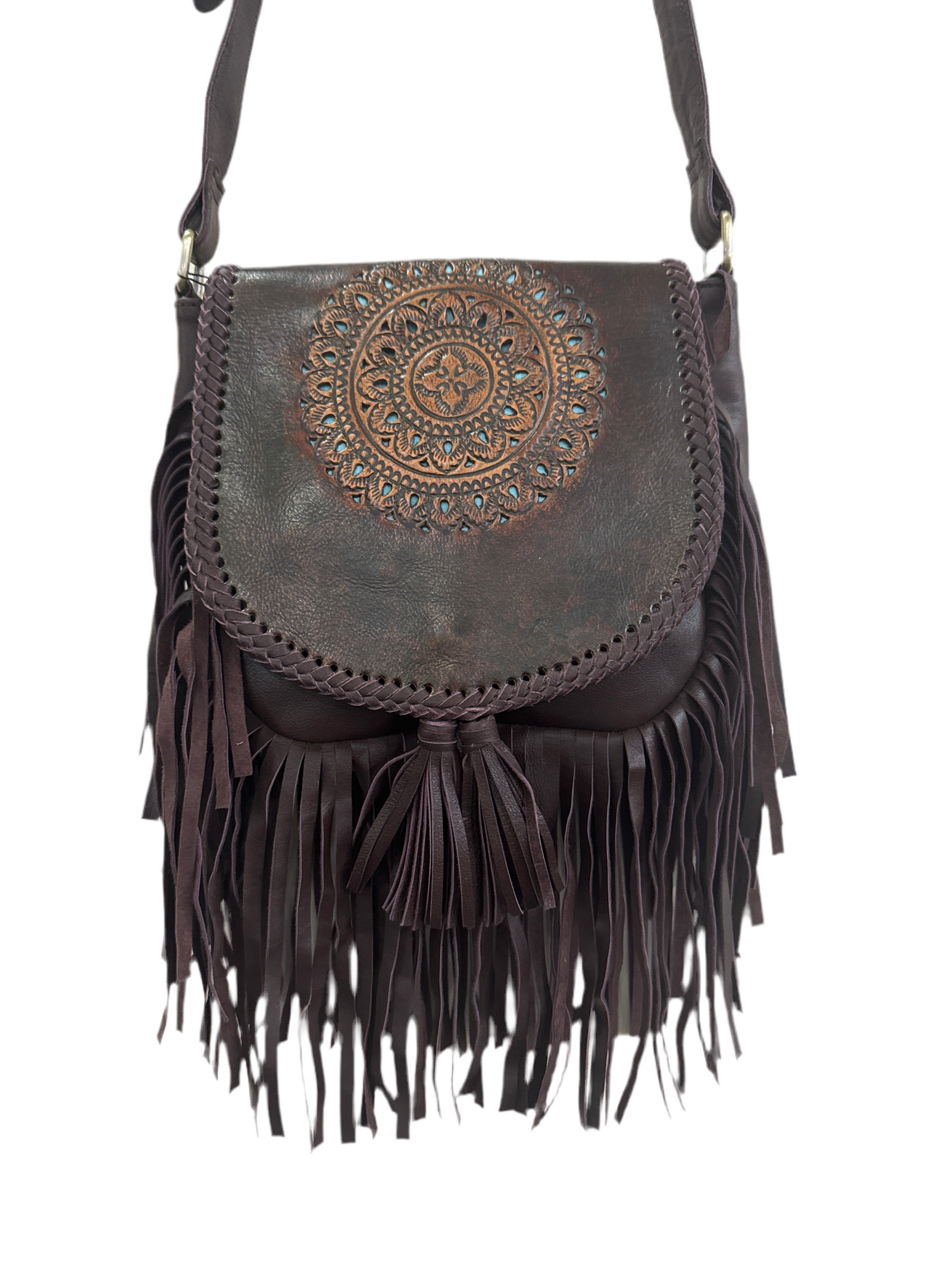 THE MINI FRINGE BAG - MANDALA