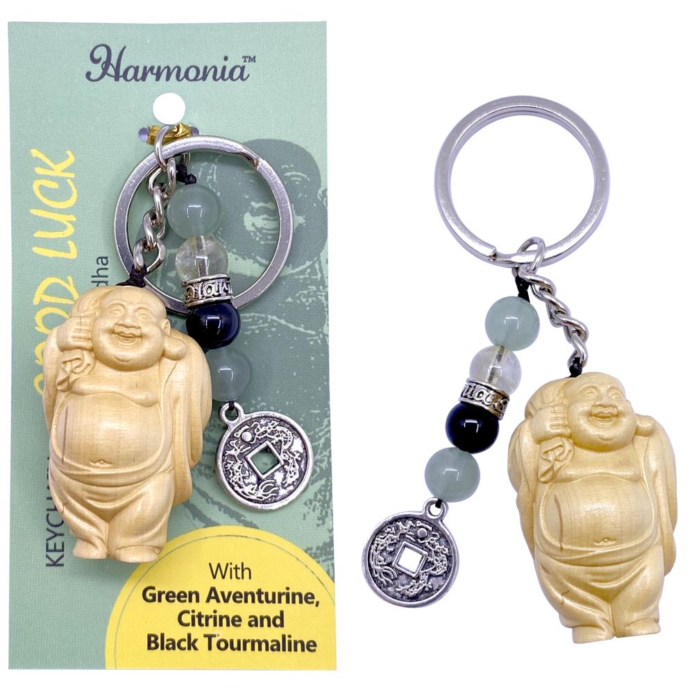 Buddha Polyresin Keyring