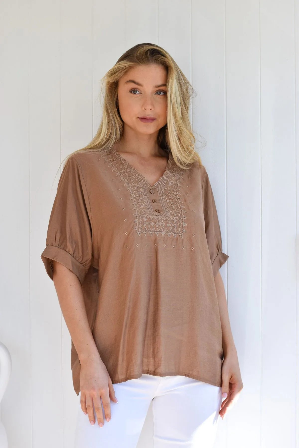 OVERSIZE TUNIC BLOUSE