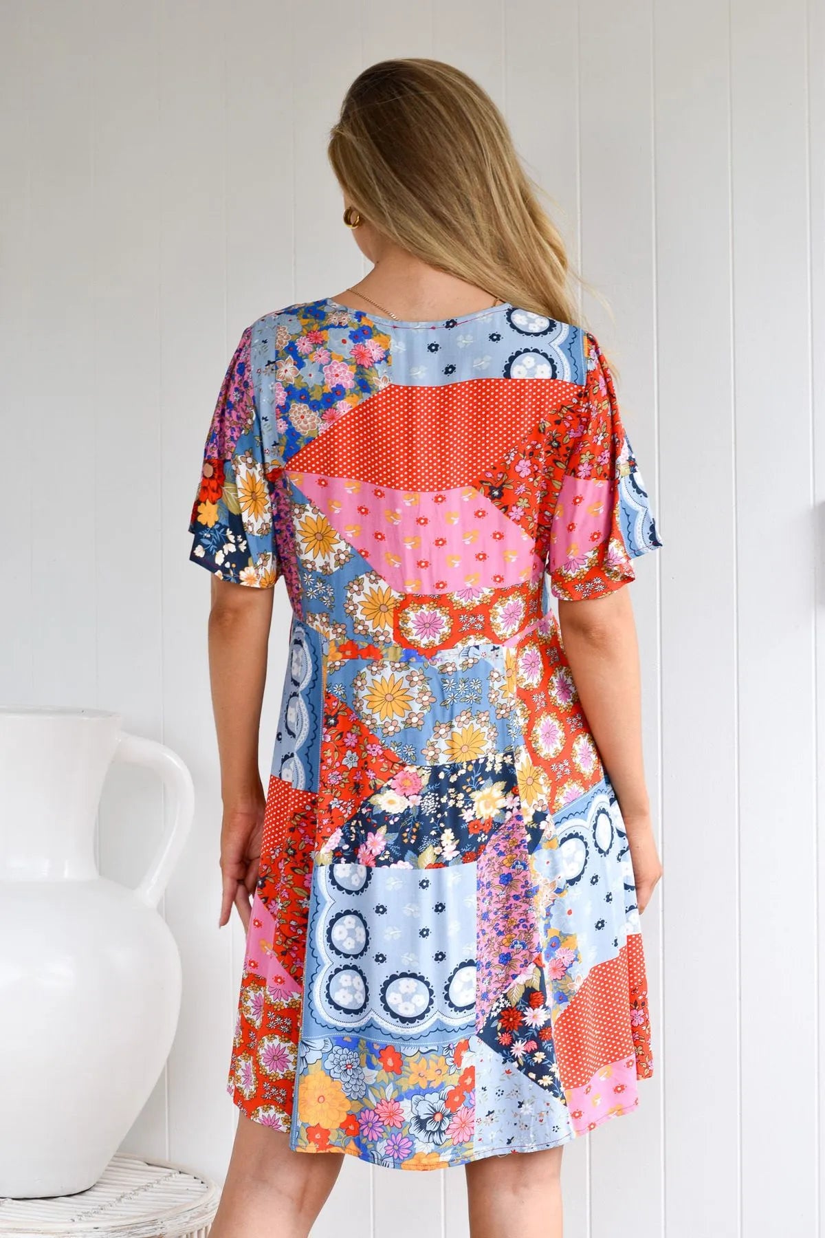 Patch Love Mini Dress
