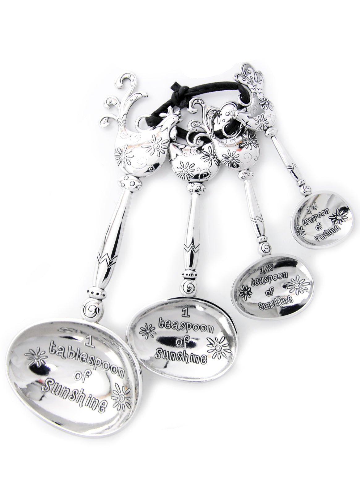 Chickens Full Of Sunshine Set Of 4 Measuring Spoons