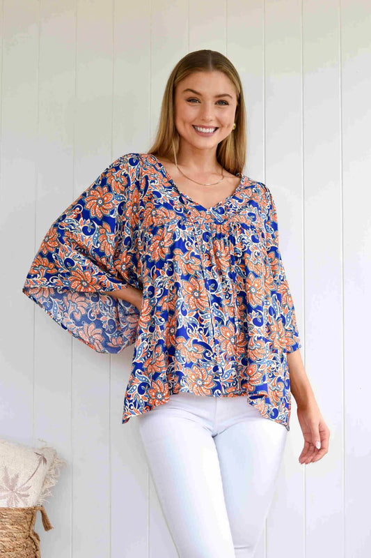 CHILL OUT FRILL SLEEVE TOP