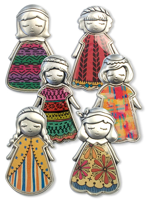 METAL WORRY DOLL CHARMS