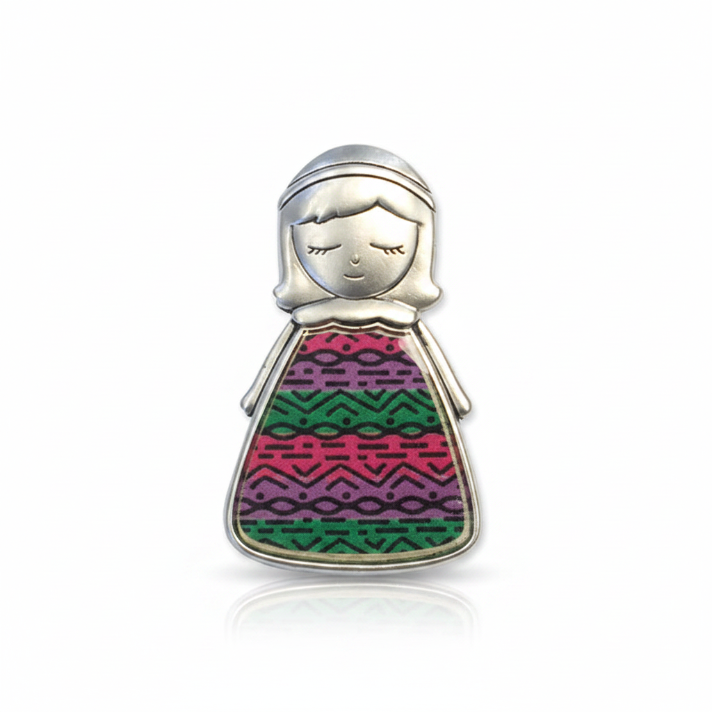 METAL WORRY DOLL CHARM