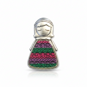 METAL WORRY DOLL CHARM