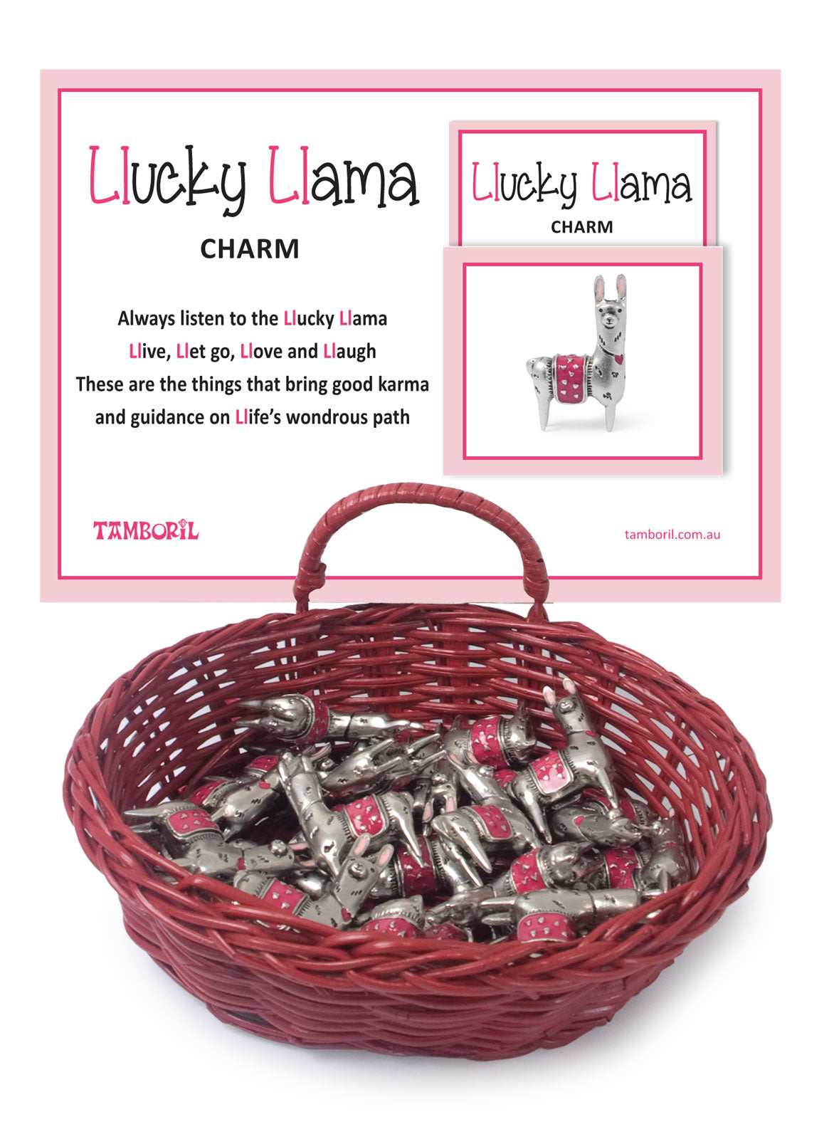 LUCKY LLAMAS CHARMS