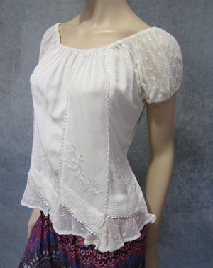 Stonewash Romance O/S Top