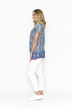 Kayla Cotton Blouse Short Sleeve - Buti 4