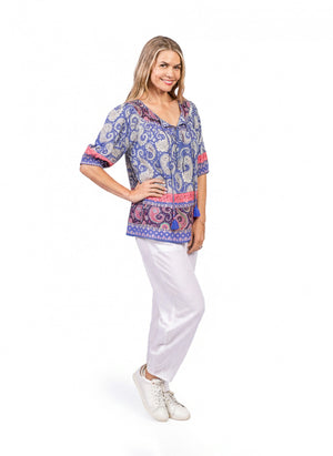 Top Style 2 - Paisley 3 Print