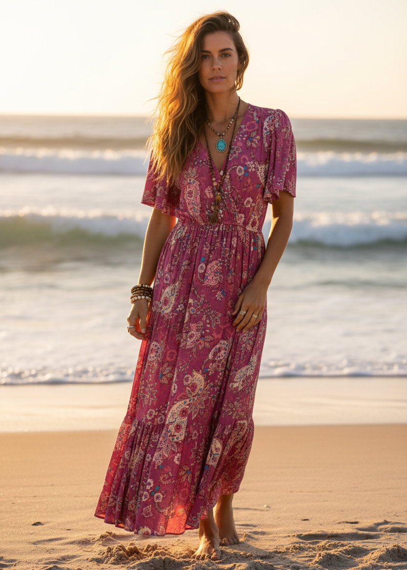🌟SALE - Lorelei Wrap Midi Dress