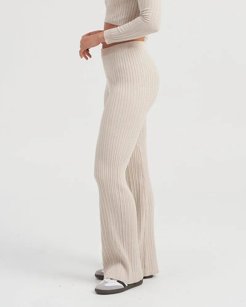 🌟SALE - Jenna Life Knit Flared Pants