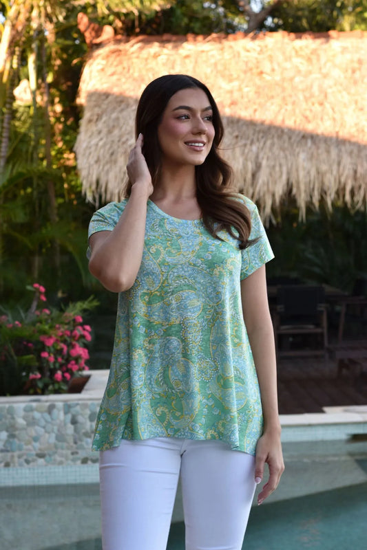 Digital Print Tee - Margarita